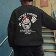 Super Baseball Dad Men's Sweatshirt Back Print Super Baseball Dad Men's Sweatshirt Back Print