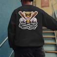 Most Valuable Papa Baseball Dad Coach Player Father's Day Men's Sweatshirt Back Print