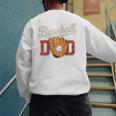 Baseball Dad Fireball Sports Father Fathers Day Daddy Premium Men's Sweatshirt Back Print Baseball Dad Fireball Sports Father Fathers Day Daddy Premium Men's Sweatshirt Back Print