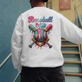 Baseball Dad Game Day Vibes Ice Cream Drip Baseball Daddy Men's Sweatshirt Back Print Baseball Dad Game Day Vibes Ice Cream Drip Baseball Daddy Men's Sweatshirt Back Print