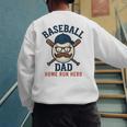 Baseball Dad Home Run Hero For Sports Dad Coach Men's Sweatshirt Back Print Baseball Dad Home Run Hero For Sports Dad Coach Men's Sweatshirt Back Print