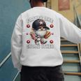 Baseball Dad Saying Hot Dog Gnome Pun For Fathers Day Premium Tri-Blend Men's Sweatshirt Back Print Baseball Dad Saying Hot Dog Gnome Pun For Fathers Day Premium Tri-Blend Men's Sweatshirt Back Print
