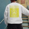 Caution Serious Baseball Dad Something To Be Feared Premium Men's Sweatshirt Back Print Caution Serious Baseball Dad Something To Be Feared Premium Men's Sweatshirt Back Print