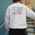 Dad Life Softball Baseball Daddy Sports Father’s Day Premium Men's Sweatshirt Back Print Dad Life Softball Baseball Daddy Sports Father’s Day Premium Men's Sweatshirt Back Print