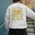 I Never Dreamed I'd Grow Up To Be A Super Sexy Baseball Dad Premium Men's Sweatshirt Back Print I Never Dreamed I'd Grow Up To Be A Super Sexy Baseball Dad Premium Men's Sweatshirt Back Print