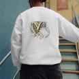 Father Of The Birthday Girl Baseball Dad Leopard Heart Premium Tri-Blend Men's Sweatshirt Back Print Father Of The Birthday Girl Baseball Dad Leopard Heart Premium Tri-Blend Men's Sweatshirt Back Print