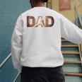 Fathers Day Baseball Player Baseball Dad Premium Men's Sweatshirt Back Print Fathers Day Baseball Player Baseball Dad Premium Men's Sweatshirt Back Print