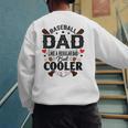 Men Baseball Dad Like a Regular Dad But Cooler Men's Sweatshirt Back Print Men Baseball Dad Like a Regular Dad But Cooler Men's Sweatshirt Back Print