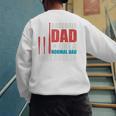 Patriotic Baseball Dad Father's Day American Flag Premium Men's Sweatshirt Back Print Patriotic Baseball Dad Father's Day American Flag Premium Men's Sweatshirt Back Print