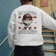 Retired Baseball Dad Coach Gnome For Baseball Retirement Premium Tri-Blend Men's Sweatshirt Back Print