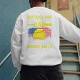 Softball Dad Like A Baseball Dad But Bigger Balls Back Premium Men's Sweatshirt Back Print Softball Dad Like A Baseball Dad But Bigger Balls Back Premium Men's Sweatshirt Back Print