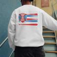 That's My Son Out There Baseball Dad For Men 4th Of July Men Premium Men's Sweatshirt Back Print That's My Son Out There Baseball Dad For Men 4th Of July Men Premium Men's Sweatshirt Back Print