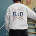 Vintage Baseball Dad Humor Father's Day Sport Lovers Men's Sweatshirt Back Print Vintage Baseball Dad Humor Father's Day Sport Lovers Men's Sweatshirt Back Print