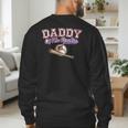 1st One Birthday Baseball Dad Daddy Of The Rookie Vintage Men's Sweatshirt Back Print