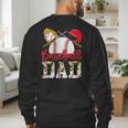 Baseball Dad Camo Husband Fathers Day Player Coach Dad Son Men's Sweatshirt Back Print