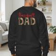 Baseball Dad Camouflage Camo Flag Military Father's Day Men's Sweatshirt Back Print Baseball Dad Camouflage Camo Flag Military Father's Day Men's Sweatshirt Back Print