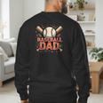 Baseball Dad Camouflage Tee For Proud Fathers Men's Sweatshirt Back Print Baseball Dad Camouflage Tee For Proud Fathers Men's Sweatshirt Back Print