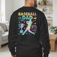 Baseball Dad Cool Fathers Day Coach Player Daddy Papa Men Men's Sweatshirt Back Print Baseball Dad Cool Fathers Day Coach Player Daddy Papa Men Men's Sweatshirt Back Print