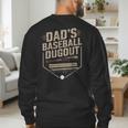 Baseball Baseball Dad Dugout Family Matching Men's Sweatshirt Back Print Baseball Baseball Dad Dugout Family Matching Men's Sweatshirt Back Print