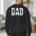 Baseball Dad Father's Day Birthday Baseball Graphic Men's Sweatshirt Back Print