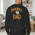 Baseball Dad Men Men's Sweatshirt Back Print
