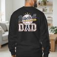 Baseball Dad Player Cool Retro Sports Fan Father's Day Men's Sweatshirt Back Print Baseball Dad Player Cool Retro Sports Fan Father's Day Men's Sweatshirt Back Print