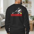 Baseball Dad Baseball Pop Art Baseball Sport Team Men's Sweatshirt Back Print