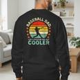 Baseball Dad Like A Regular Dad But Cooler Men's Sweatshirt Back Print Baseball Dad Like A Regular Dad But Cooler Men's Sweatshirt Back Print