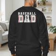 Baseball Dad Sport Happy Fathers Day Boys Kids Men's Sweatshirt Back Print