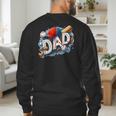 Baseball Dad Sports Fan Father Dada Men Baseball Fathers Day Men's Sweatshirt Back Print Baseball Dad Sports Fan Father Dada Men Baseball Fathers Day Men's Sweatshirt Back Print