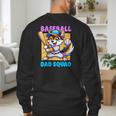 Baseball Dad Squad Fox On The Bat Men's Sweatshirt Back Print Baseball Dad Squad Fox On The Bat Men's Sweatshirt Back Print