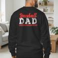 Baseball Dad Most Stressful Position On The Team Player Men's Sweatshirt Back Print Baseball Dad Most Stressful Position On The Team Player Men's Sweatshirt Back Print