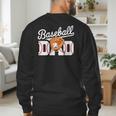 Baseball Dad Vintage Sports Fathers Day Baseball Fan Men's Sweatshirt Back Print Baseball Dad Vintage Sports Fathers Day Baseball Fan Men's Sweatshirt Back Print