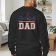 Baseball Dad Vintage Sports For Proud Fathers Men's Sweatshirt Back Print