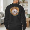 Baseball Glove Father's Day Baseball Dad Men's Sweatshirt Back Print Baseball Glove Father's Day Baseball Dad Men's Sweatshirt Back Print
