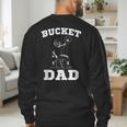 Bucket Dad Softball Dad Baseball Dad Catcher Men's Sweatshirt Back Print Bucket Dad Softball Dad Baseball Dad Catcher Men's Sweatshirt Back Print