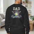 Dad Of Ballers Volleyball Baseball Dad Of Baller Dad Of Men's Sweatshirt Back Print Dad Of Ballers Volleyball Baseball Dad Of Baller Dad Of Men's Sweatshirt Back Print