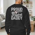 Dad Baseball Men Vintage Proud Baseball Daddy Men's Sweatshirt Back Print Dad Baseball Men Vintage Proud Baseball Daddy Men's Sweatshirt Back Print
