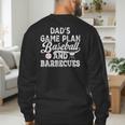 Dad's Game Plan Baseball & Barbecues Baseball Dad BBQ Gill Men's Sweatshirt Back Print Dad's Game Plan Baseball & Barbecues Baseball Dad BBQ Gill Men's Sweatshirt Back Print