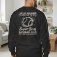 I Never Dreamed I'd Grow Up To Be A Sexy Baseball Dad Men's Sweatshirt Back Print