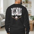 Fathers Day Baseball Dad Men's Sweatshirt Back Print Fathers Day Baseball Dad Men's Sweatshirt Back Print