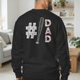 Number One Baseball Dad Fathers Day Baseball Player Dad Men's Sweatshirt Back Print Number One Baseball Dad Fathers Day Baseball Player Dad Men's Sweatshirt Back Print
