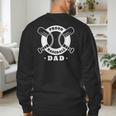 Proud Baseball Dad Baseball Dad Men's Sweatshirt Back Print Proud Baseball Dad Baseball Dad Men's Sweatshirt Back Print
