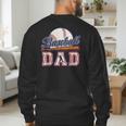Retro Baseball Dad Father's Day Men's Sweatshirt Back Print Retro Baseball Dad Father's Day Men's Sweatshirt Back Print