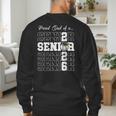 Senior 2026 Baseball Dad Class Of 2026 Proud Dad Men's Sweatshirt Back Print