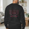 Vintage Baseball Dad Fathers Day Daddy Toddler Kids Boys Men's Sweatshirt Back Print Vintage Baseball Dad Fathers Day Daddy Toddler Kids Boys Men's Sweatshirt Back Print