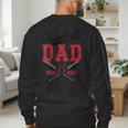 Vintage Baseball Dad Father's Day Game Day Toddlers Men's Sweatshirt Back Print Vintage Baseball Dad Father's Day Game Day Toddlers Men's Sweatshirt Back Print