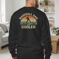 Vintage Baseball Dad Just Like A Normal Dad Only Cooler Men's Sweatshirt Back Print Vintage Baseball Dad Just Like A Normal Dad Only Cooler Men's Sweatshirt Back Print