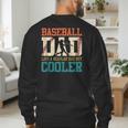 Vintage Baseball Dad Like a Regular Dad But Cooler Men Men's Sweatshirt Back Print Vintage Baseball Dad Like a Regular Dad But Cooler Men Men's Sweatshirt Back Print