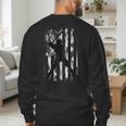Vintage Baseball US Camouflage Flag Tee Baseball Dad Player Men's Sweatshirt Back Print Vintage Baseball US Camouflage Flag Tee Baseball Dad Player Men's Sweatshirt Back Print